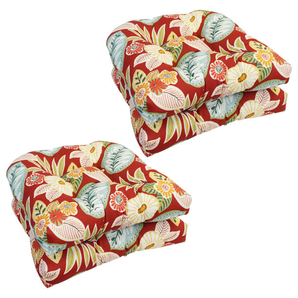 Winston Porter Gloria Outdoor 5'' Dining Chair Seat Cushion & Reviews